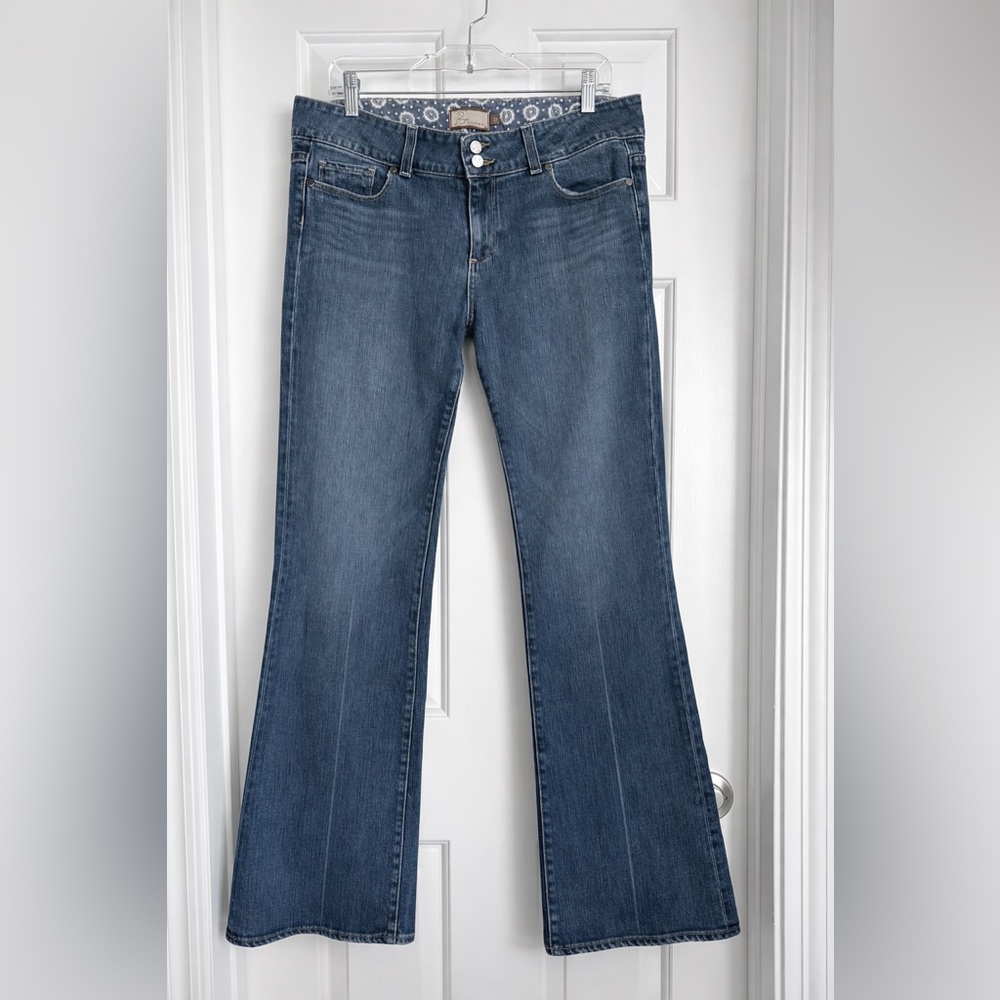 PAIGE Blue Flare & Wide Leg Jeans